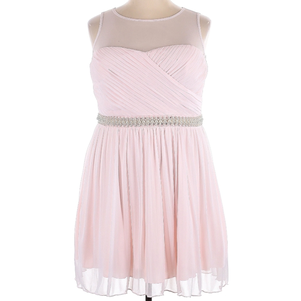 🕊️Wedding Collection🕊️ Speechless SIZE 18 Elegant Pink Sleeveless Dress
